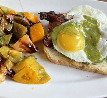 Bacon + Egg Avocado Toast